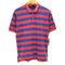ポロバイラルフローレン Polo by RALPH LAUREN 90S ポニー刺繍 ボーダー S/S ポロシャツ メンズ import:XL
