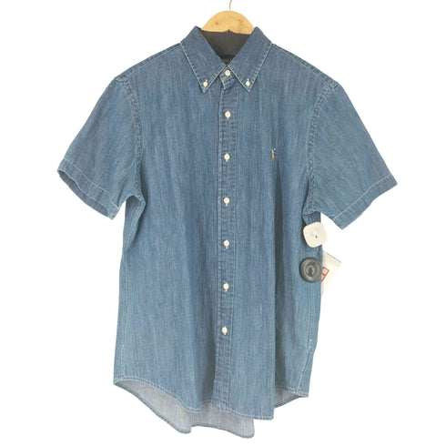 ポロラルフローレン POLO RALPH LAUREN スモールポニー刺繍 S/S デニムBDシャツ メンズ JPN:M
