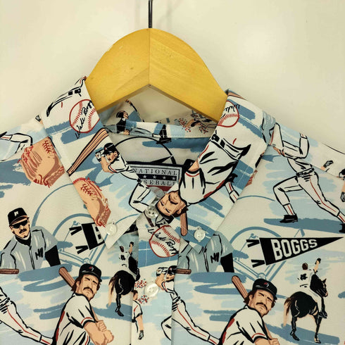 RSVLTS Wade Boggs The Chicken Man KUNUFLEX ボタンダウン ショートスリーブシャツ メンズ import:M