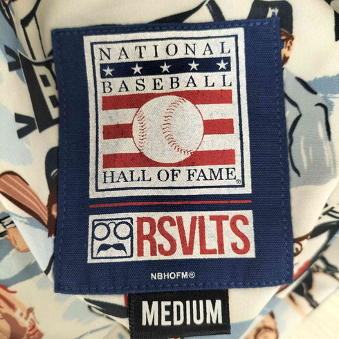 RSVLTS Wade Boggs The Chicken Man KUNUFLEX ボタンダウン ショートスリーブシャツ メンズ import:M