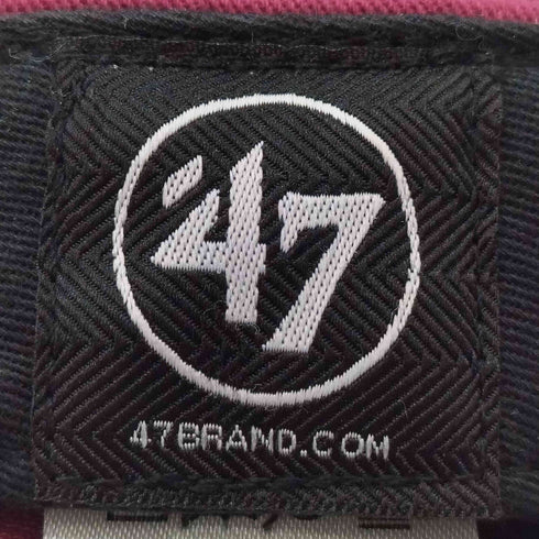 フォーティセブンブランド 47 BRAND 47 CLEAN UP ロゴ 刺繍 6パネル キャップ メンズ OSFA