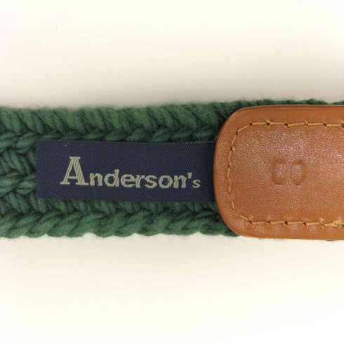 Anderson's メッシュベルト メンズ 80