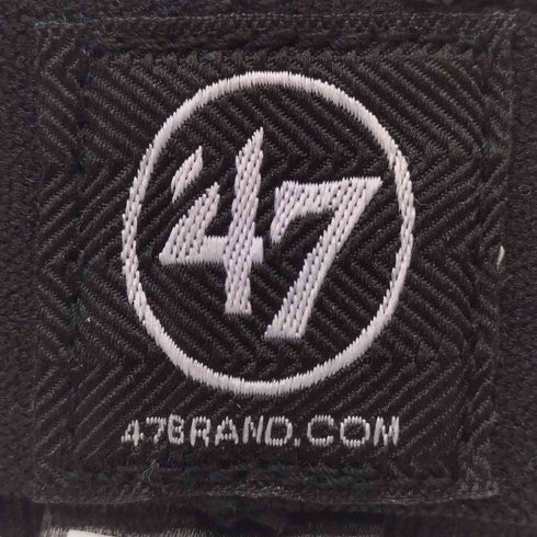 フォーティセブンブランド 47 BRAND NHL アイスホッケー チームロゴ刺繍 6パネルキャップ メンズ