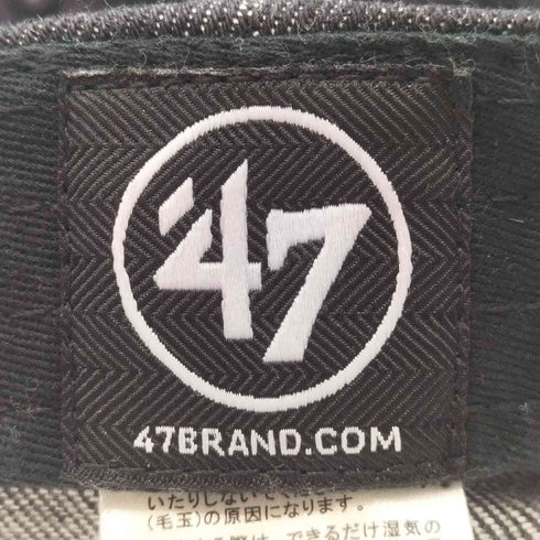 フォーティセブンブランド 47 BRAND アジャスター デニム 6パネル キャップ メンズ