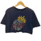 ナイキ NIKE クロップドプリントTシャツ Y2K レディース JPN:M