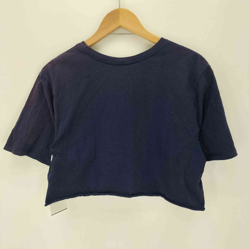 ナイキ NIKE クロップドプリントTシャツ Y2K レディース JPN:M