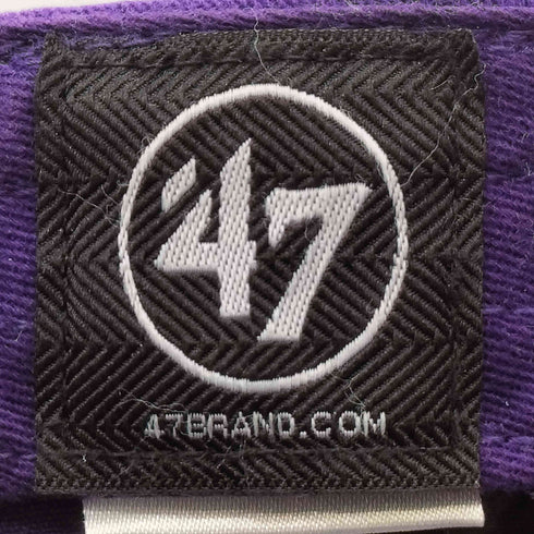 フォーティセブンブランド 47 BRAND アジャスター チーム ロゴ 刺繍 6パネル キャップ メンズ