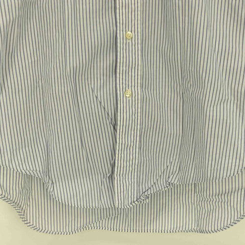 ニューヨーカー NEWYORKER PURE COTTON ストライプ ボタンダウンシャツ メンズ 39-81