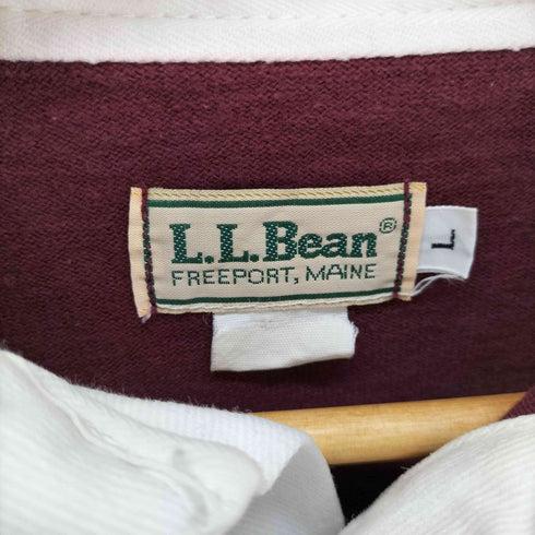 エルエルビーン L.L.Bean USA製 ボーダーラガーシャツ メンズ import:L