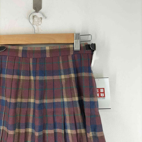 PITLOCHRY KNITWEAR 巻きプリーツスカート レディース 14