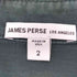 ジェームスパース JAMES PERSE ベーシック ポロシャツ 製品染め メンズ JPN:2