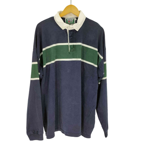 コロンビアニット COLUMBIAKNIT USA製 ラガーシャツ メンズ import:XXL