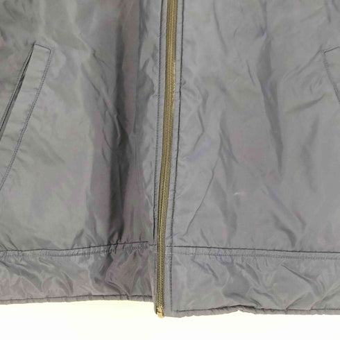 ナイキ NIKE 01AW 00S 小文字ロゴ フリース ナイロン リバーシブル フーデッド コート メンズ import:XL