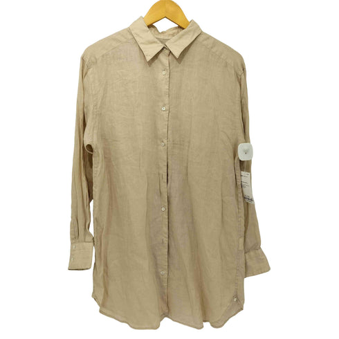 フレームワーク FRAMeWORK 製品染め FRENCH LINEN 2WAYシャツ レディース JPN:38