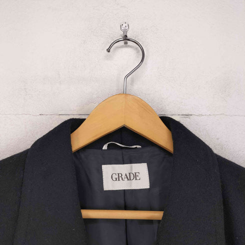 GRADE CASHMERE&WOOL カシミヤ混 ショールカラーコート メンズ 13