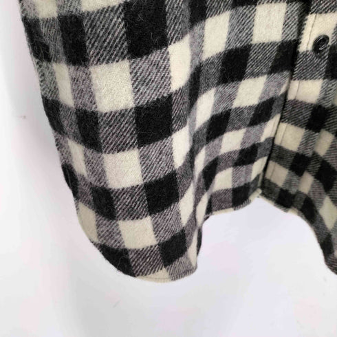 ウールリッチ WOOLRICH USA製 バッファローチェックネルシャツ メンズ