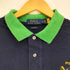 ポロラルフローレン POLO RALPH LAUREN 現行タグ ポニー刺繍 ナンバリング 鹿の子ポロシャツ メンズ import:L