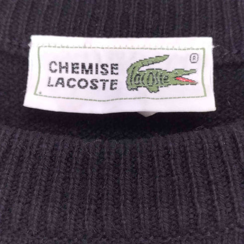 シュミーズラコステ CHEMISE LACOSTE 文字ワニ クルーネック ウールニット メンズ 4