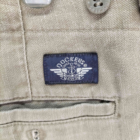 ドッカーズ DOCKERS USA製 2タック ワイドパンツ メンズ 36×30
