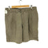 ドッカーズ DOCKERS khakis USA製 リネン混 2タックハーフパンツ メンズ FR:36-38