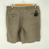 ドッカーズ DOCKERS khakis USA製 リネン混 2タックハーフパンツ メンズ FR:36-38