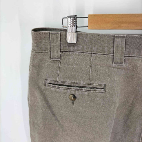 ドッカーズ DOCKERS khakis USA製 リネン混 2タックハーフパンツ メンズ FR:36-38