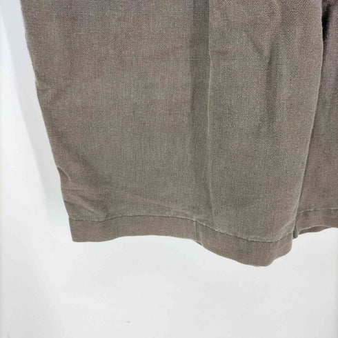 ドッカーズ DOCKERS khakis USA製 リネン混 2タックハーフパンツ メンズ FR:36-38