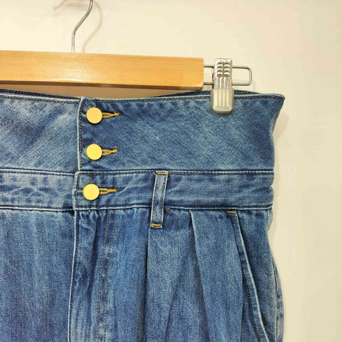 ラブティックボンボン La boutique BonBon ハイウエスト バギー デニムパンツ レディース JPN:38