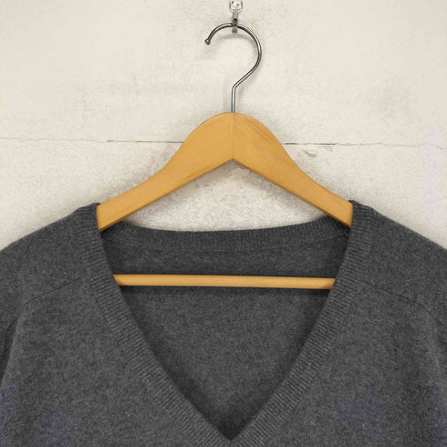 CASHMERE 100% カシミヤ Vネックニット メンズ