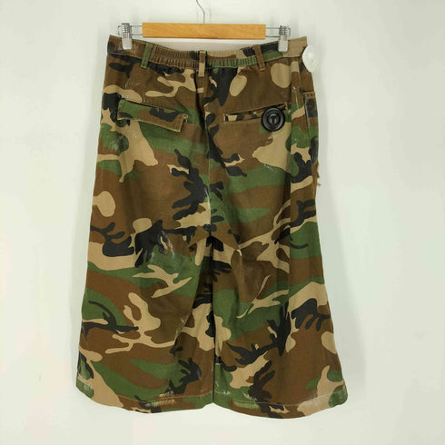 NIK KOSMAS / 3/4 DAMAGED CAMO PANTS バギーショーツ ダメージ カモ メンズ JPN:L