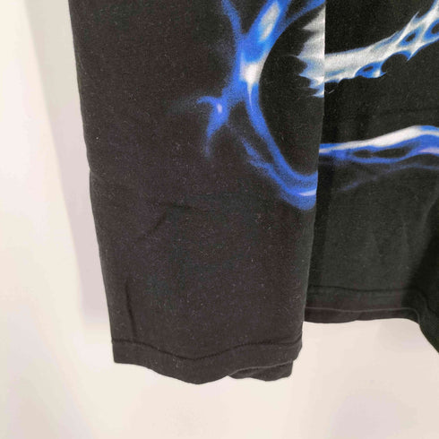 NIK KOSMAS BURNING SNAKE T-SHIRT メンズ import:XL