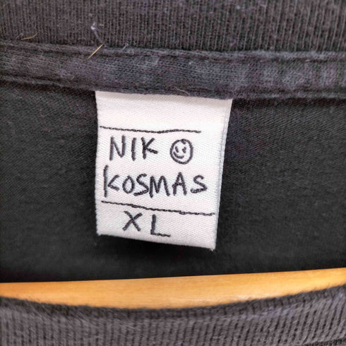 NIK KOSMAS BURNING SNAKE T-SHIRT メンズ import:XL