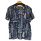 トミーヒルフィガー TOMMY HILFIGER ロゴワッペン セイルボード柄 S/S Tシャツ メンズ import:M