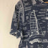 トミーヒルフィガー TOMMY HILFIGER ロゴワッペン セイルボード柄 S/S Tシャツ メンズ import:M