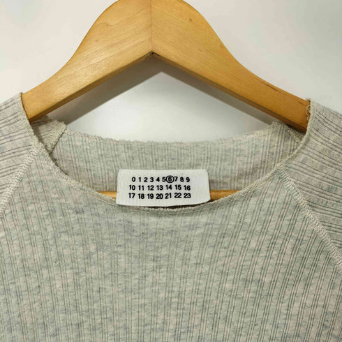 メゾンマルタンマルジェラ Maison Martin Margiela 6 オリゾンティタグ 本人期 S/S リブ コットンニット レディース import:M
