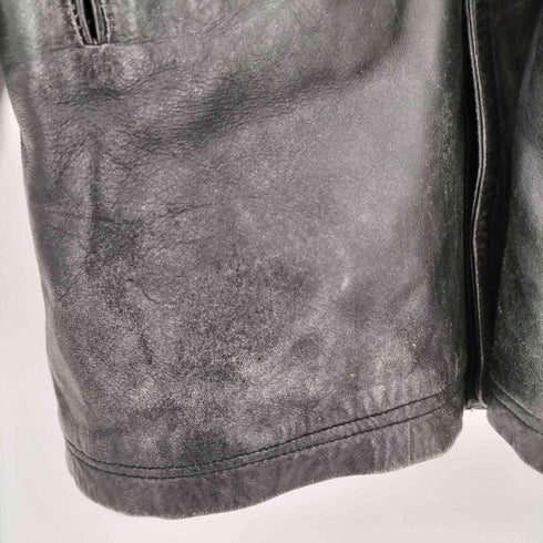 Modini レザーカーコート メンズ LL