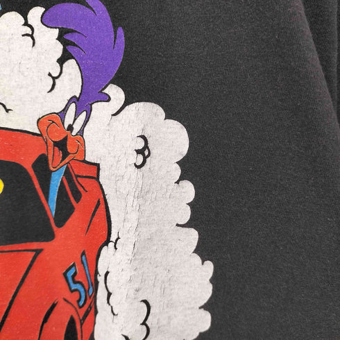 NICE MAN 90s USA製 コピーライト 1994 NASCAR キャラクター プリント S/S Tシャツ メンズ import:XL