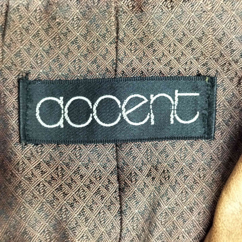 ACCENT スタッズ レザー ジャケット レディース