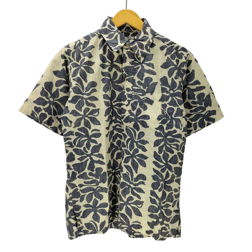 レインスプーナー Reyn Spooner 70S 初期タグ 総柄 プルオーバー アロハ シャツ メンズ import:XS