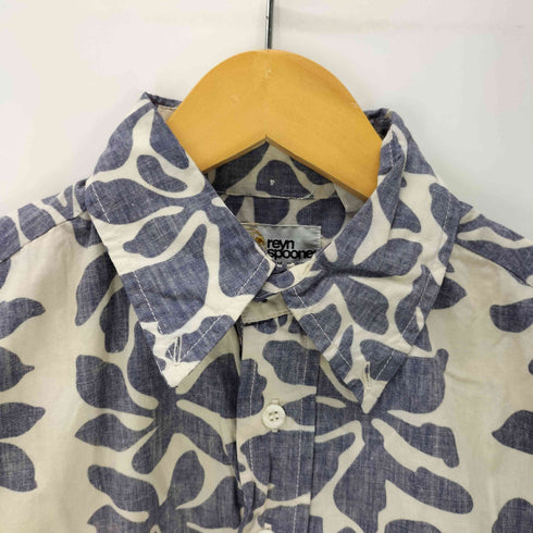 レインスプーナー Reyn Spooner 70S 初期タグ 総柄 プルオーバー アロハ シャツ メンズ import:XS