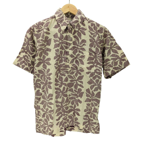 レインスプーナー Reyn Spooner 70S 初期タグ 総柄 プルオーバー アロハ シャツ メンズ import:XS