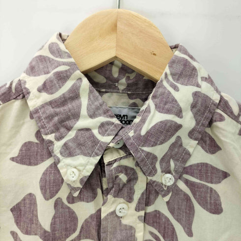 レインスプーナー Reyn Spooner 70S 初期タグ 総柄 プルオーバー アロハ シャツ メンズ import:XS