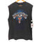 ハーレーダビッドソン HARLEY-DAVIDSON 両面プリント ピエロ ブルー フレイム ノースリーブ Tシャツ タンクトップ メンズ