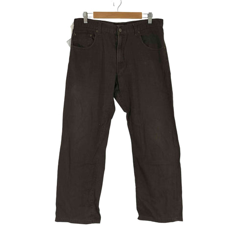 ヘインズ Hanes ストレートデニムパンツ メンズ