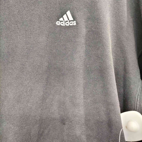 アディダス adidas エッセンシャルズ プラス スモールロゴ クルーネックスウェットシャツ レディース JPN:L