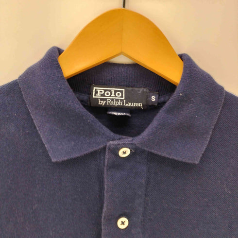 ポロバイラルフローレン Polo by RALPH LAUREN 90s USA製 赤ポニー 半袖 ポロ シャツ フェード メンズ import:S