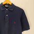 ポロバイラルフローレン Polo by RALPH LAUREN 90s USA製 赤ポニー 半袖 ポロ シャツ フェード メンズ import:S