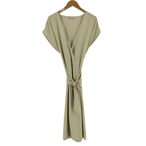 ザラ ZARA Beige Tunic Dress レディース import:S