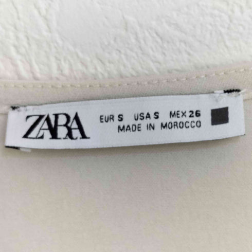 ザラ ZARA Beige Tunic Dress レディース import:S