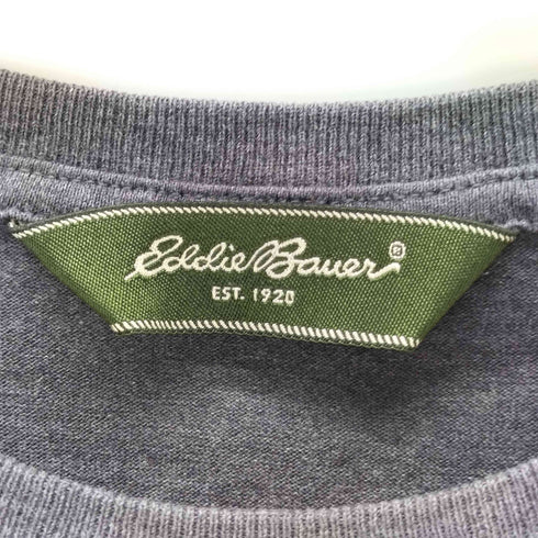 エディーバウアー Eddie Bauer 00s old 無地 ブランク Tシャツ 半袖 カットソー メンズ import:XS